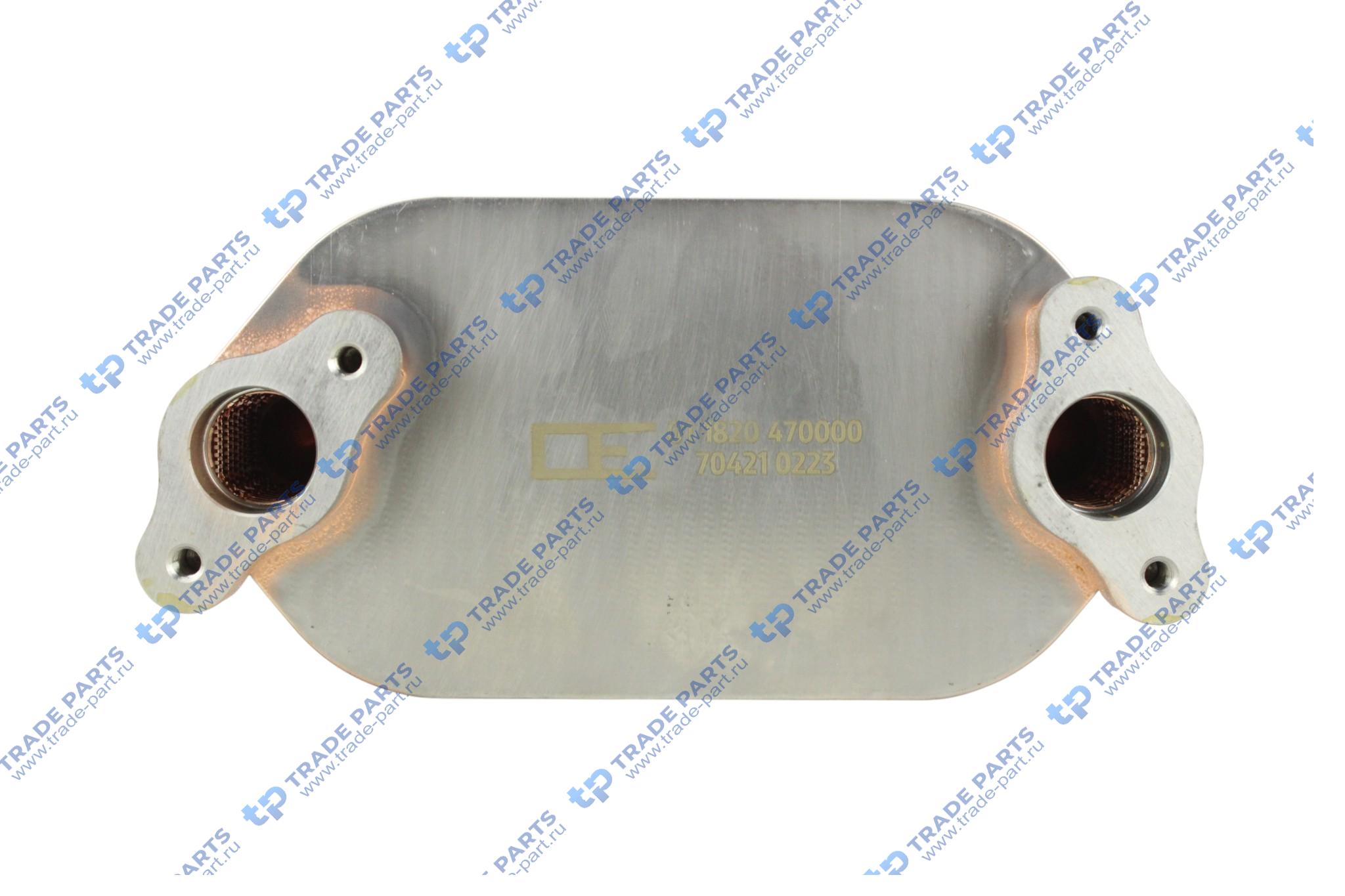 Радиатор масляный MB Actros MP4/5,Antos/Aroc OM471 теплообменник 4701801065/011820470