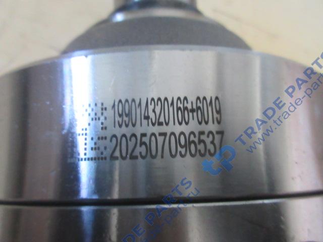 Реальная фотография дифференциал межосевой крупный шлиц z=8 с подшипником 199014320166/6019