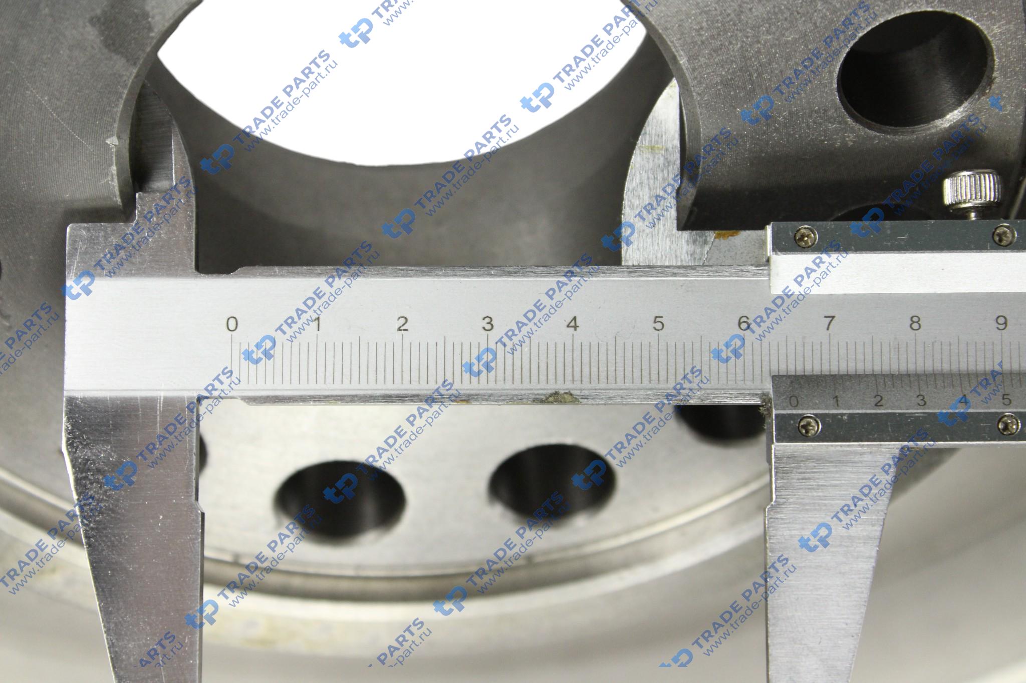 Реальная фотография маховик rvi premium ii tr/pr, kerax dxi 11 d=430мм, d=66мм (74 21 825 230) oeg