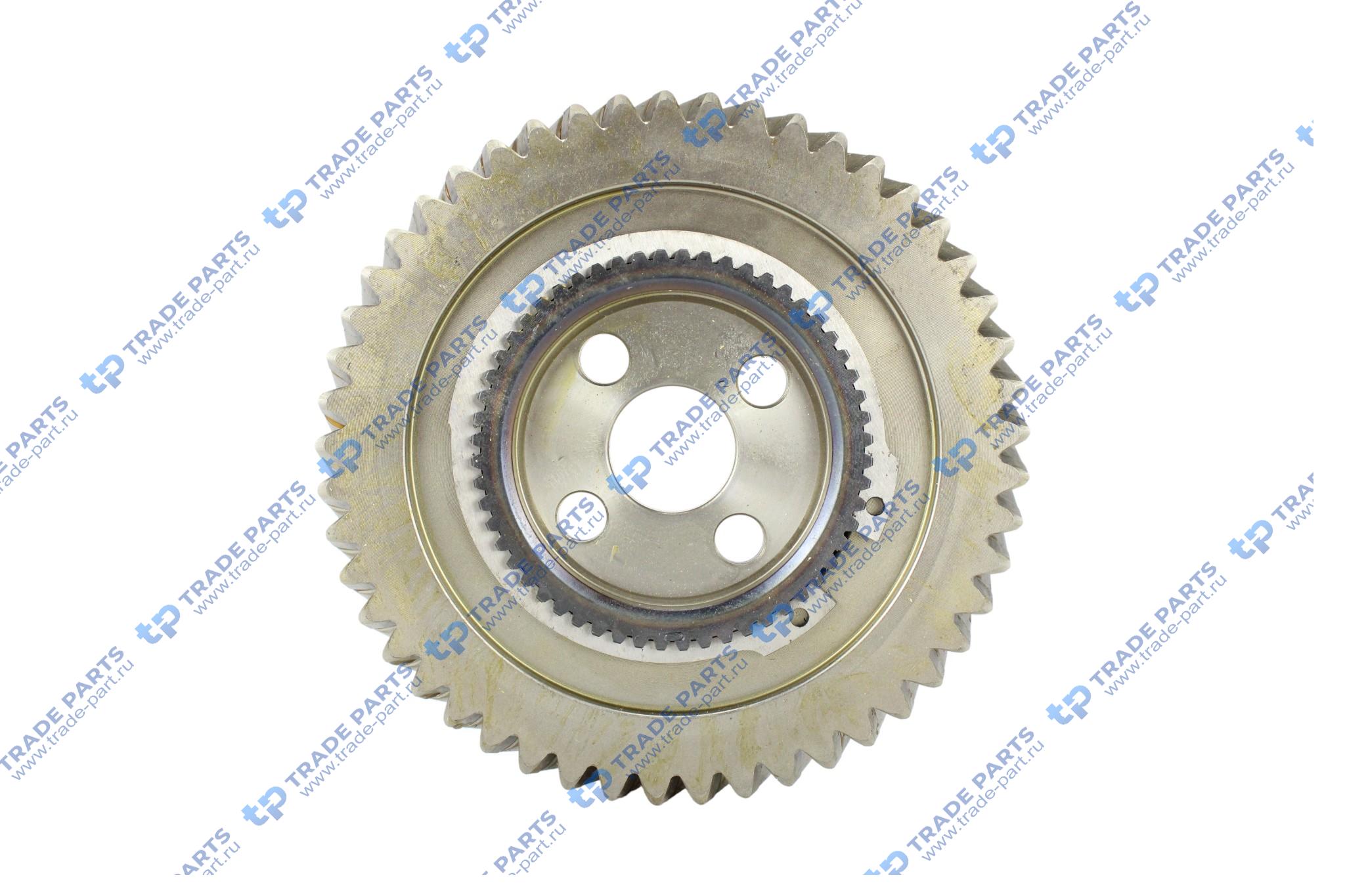 Реальная фотография шестерня привода компрессора z=49 d25/d28 man, mb om407/427/447