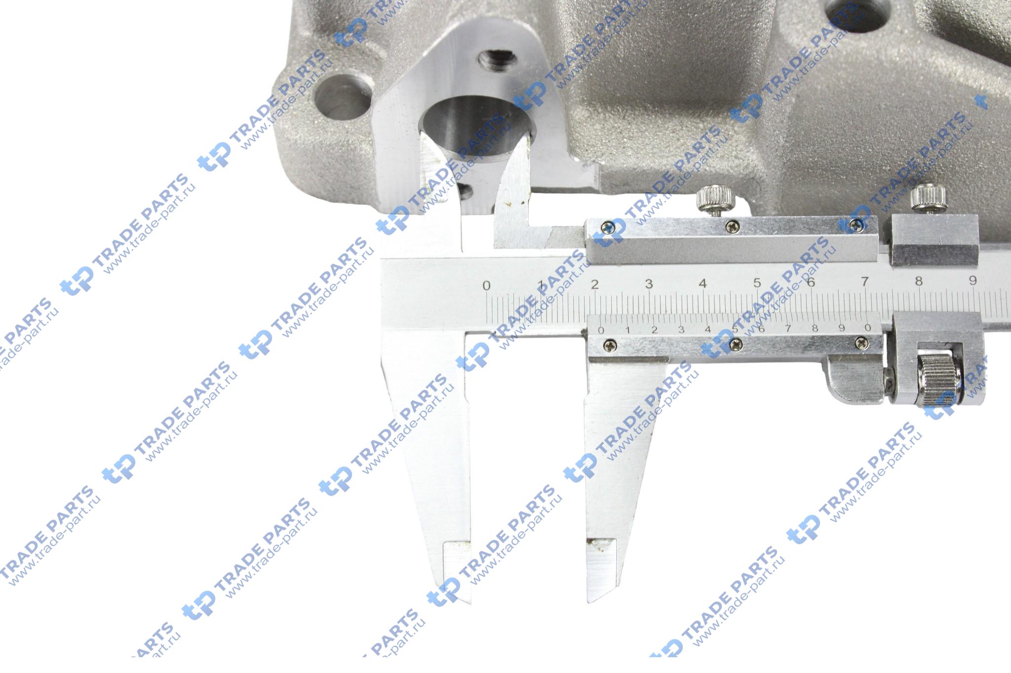 Реальная фотография корпус масляного радиатора mb om 401/402 la om 441/442 /a/la