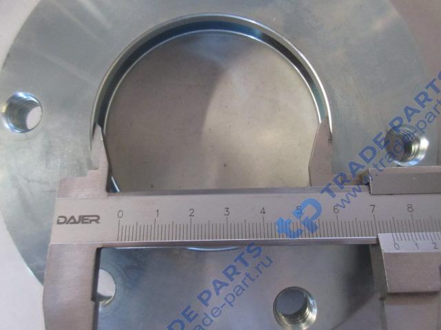 Реальная фотография фланец нижний с резьбой 252600574 xcmg