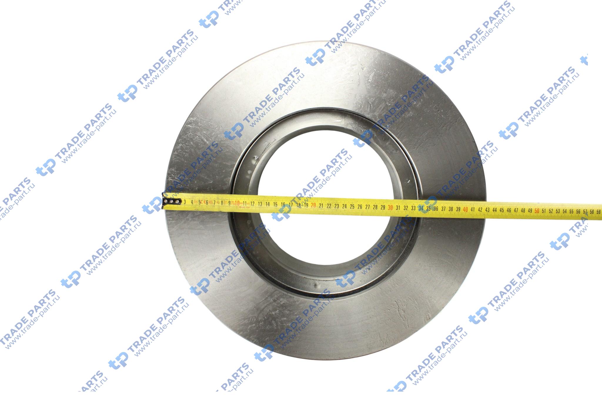 Реальная фотография диск тормозной 430х45х168,5 мм для trailor schmitz cargo bull пр-во турция