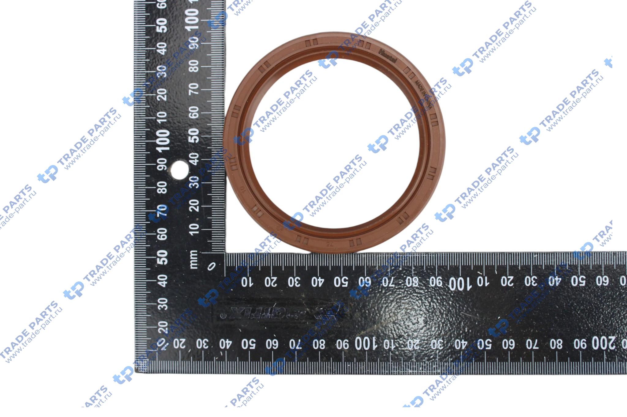 Реальная фотография сальник коленвала передний shanghai d6114  d02b-104-02a huatai