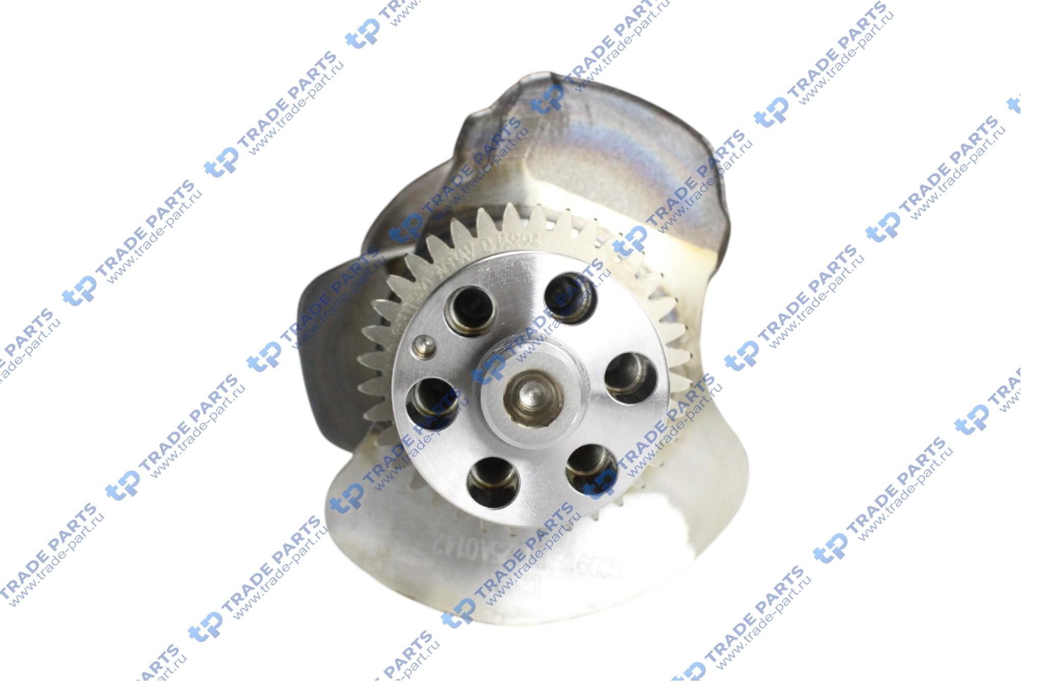 Реальная фотография вал коленчатый v=6.7 6isbe,6isde