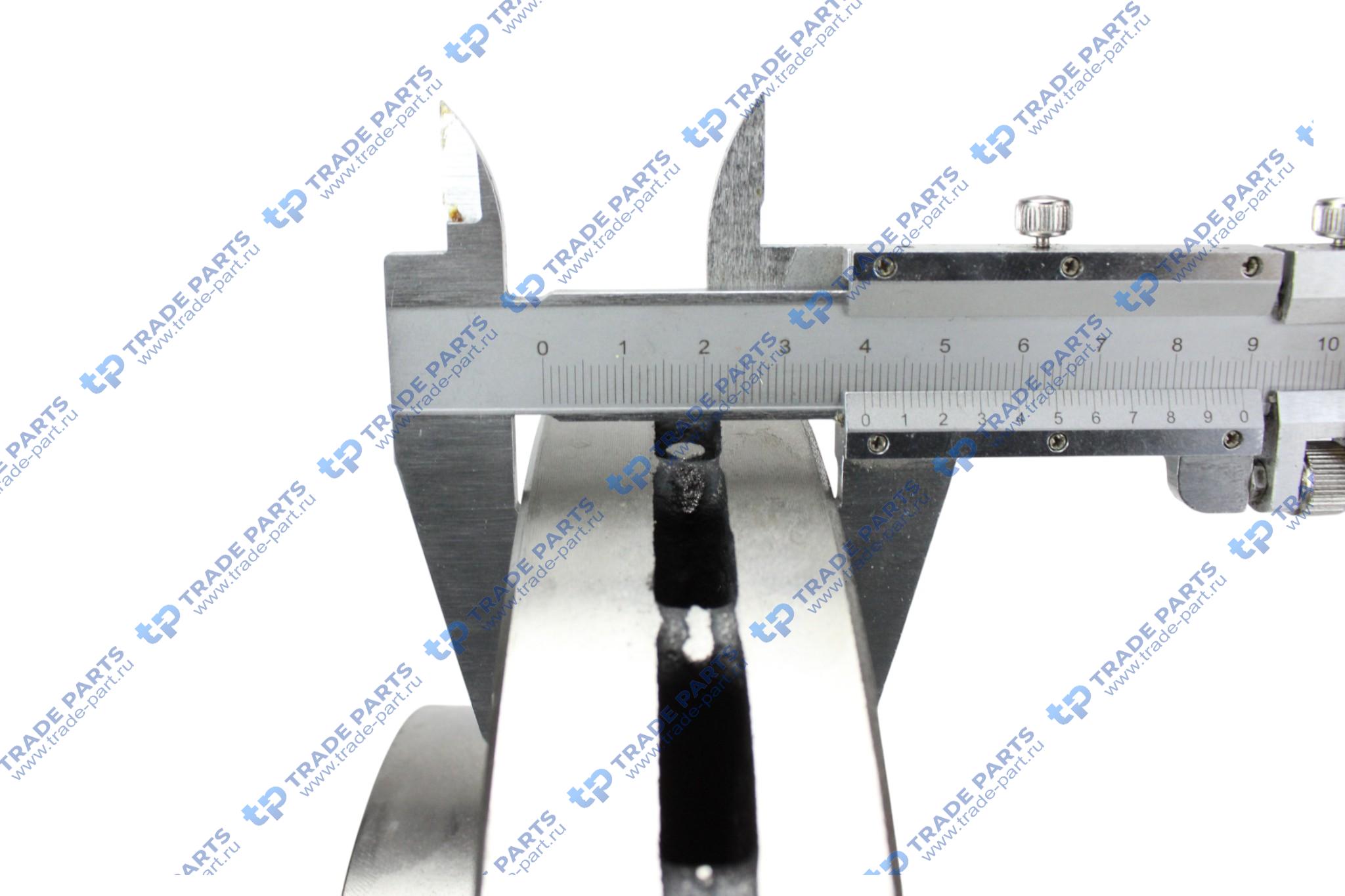 Реальная фотография диск тормозной задний mk584504 rear canter fe85 e-4/5