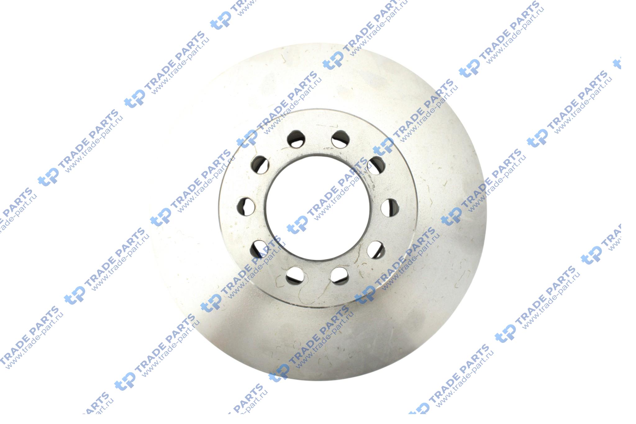 Реальная фотография диск тормозной man tgl передний 334,7х34мм пр-во турция