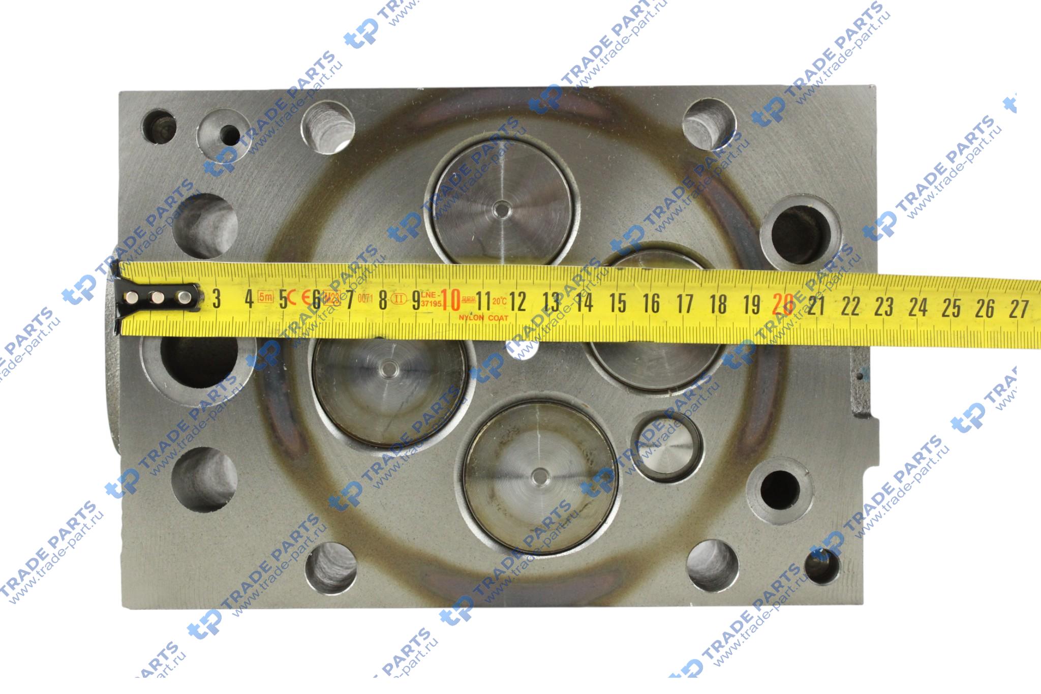 Реальная фотография головка блока цилиндров в сборе с клапанами камаз 5490, mb om457