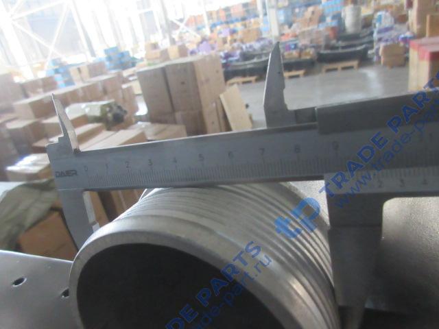 Реальная фотография радиатор sitrak c7h max охлаждения двигателя (с интеркулером)