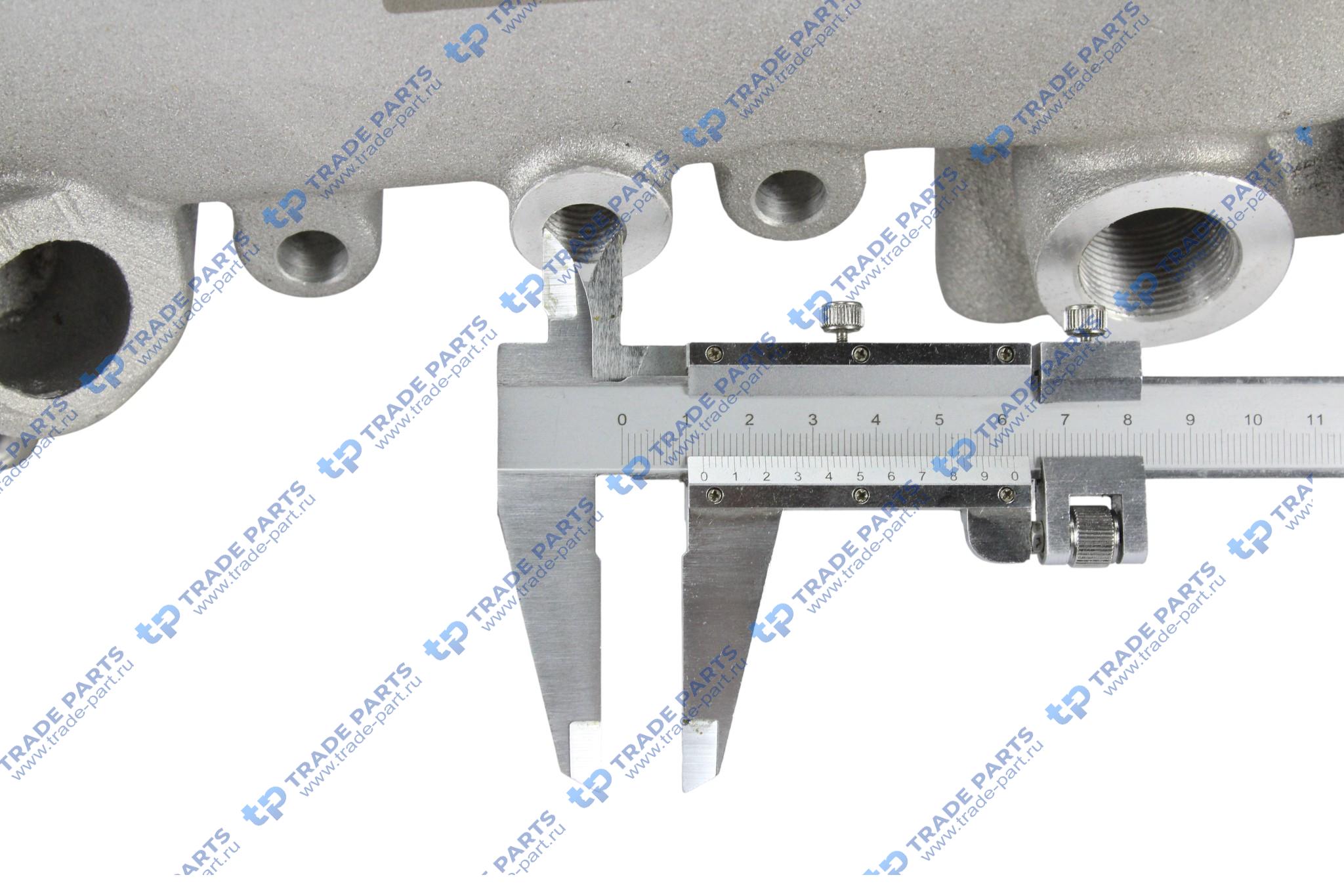 Реальная фотография корпус масляного радиатора mb om 401/402 la om 441/442 /a/la