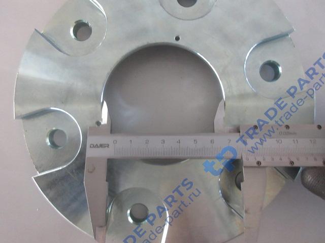 Реальная фотография фланец сочленения полурамы верхний shantui sl50w