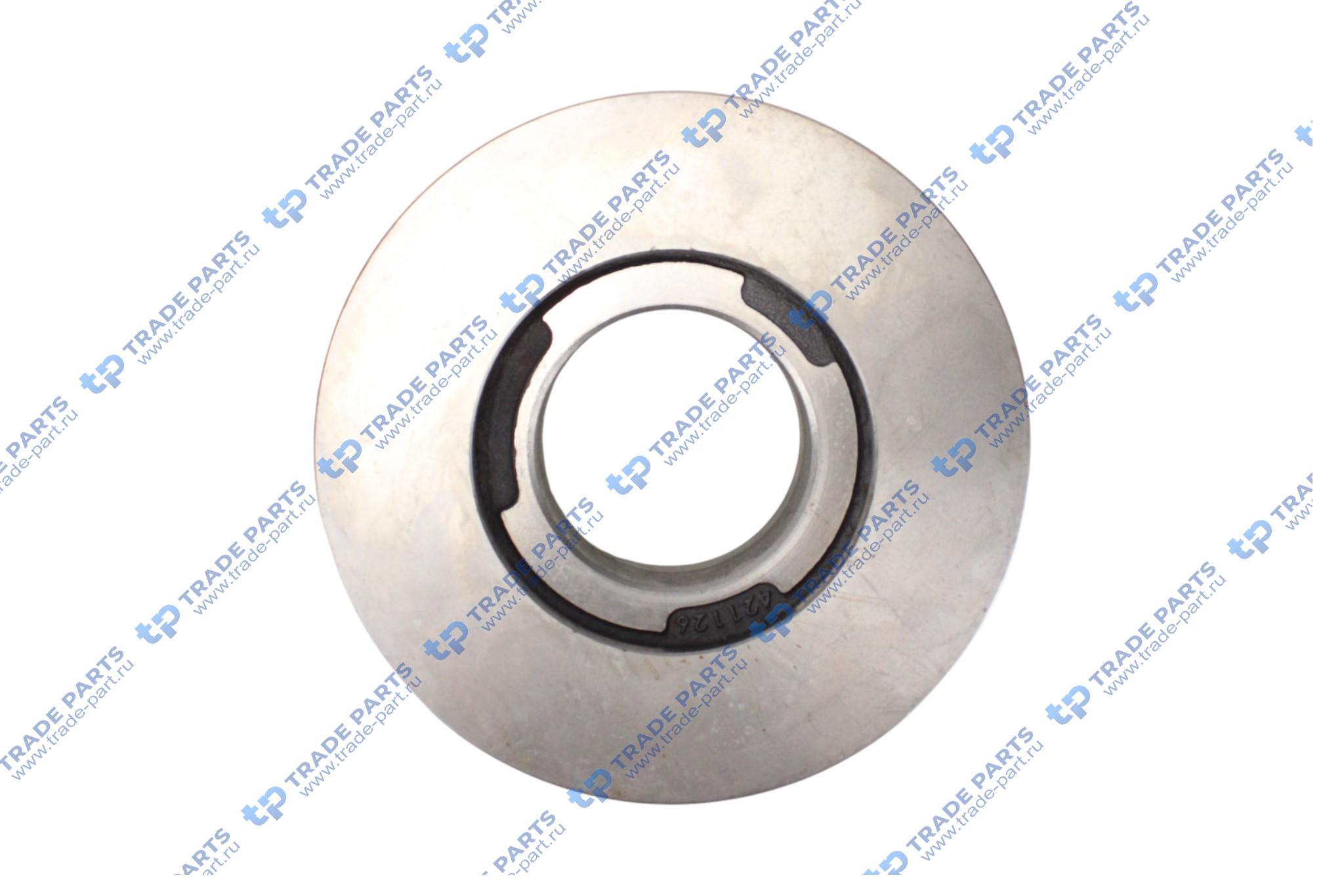 Реальная фотография диск тормозной передний atego 335*34*110.9/8*m12*1.5 пр-во турция