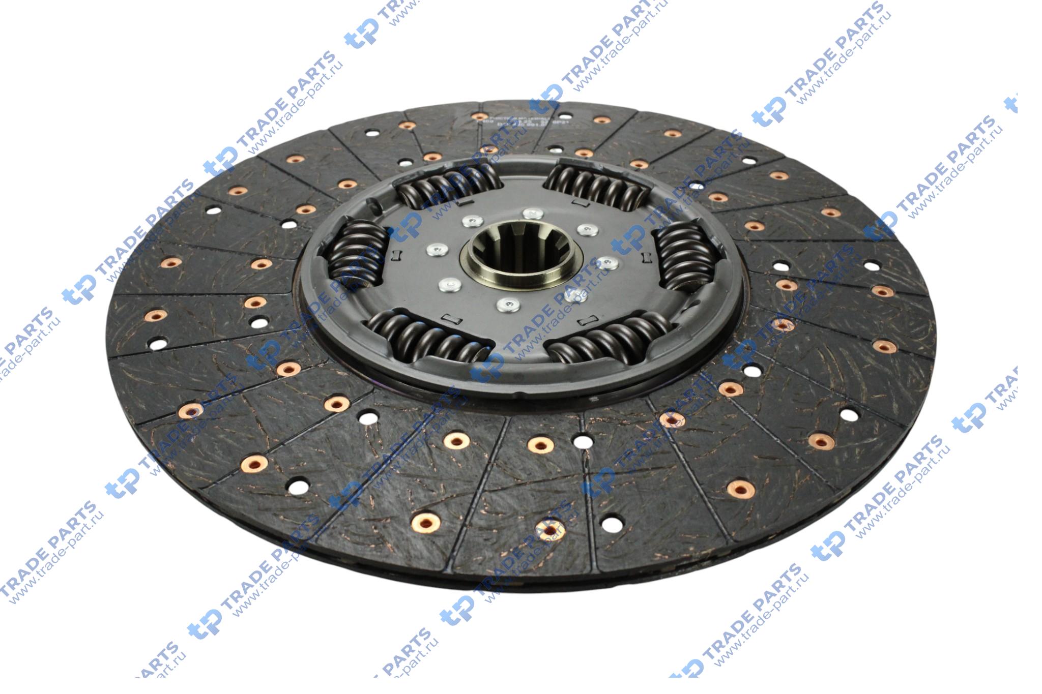 Реальная фотография диск сцепления d430 z=10 iveco eurostar (1993-2002), eurotech (1992-) eurotrakker (1993-2