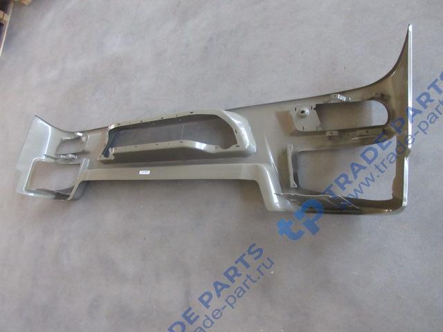 Реальная фотография бампер металл рестайлинг howo 2010-> под треугольные туманки