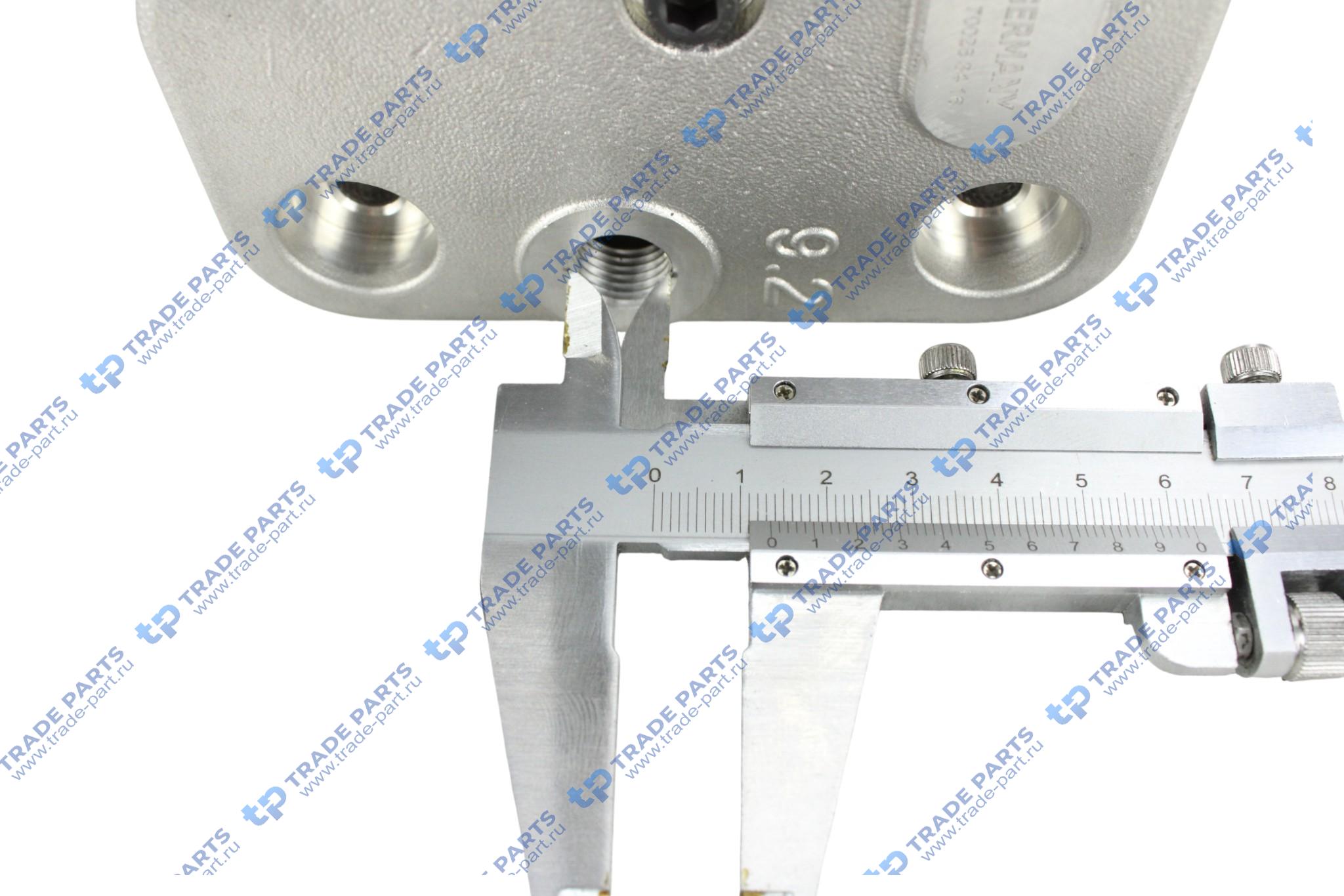 Реальная фотография головка компрессор 2-х цилиндровый  mb m 447 hlag om 457/460 hla/la om 906/926 hla/la