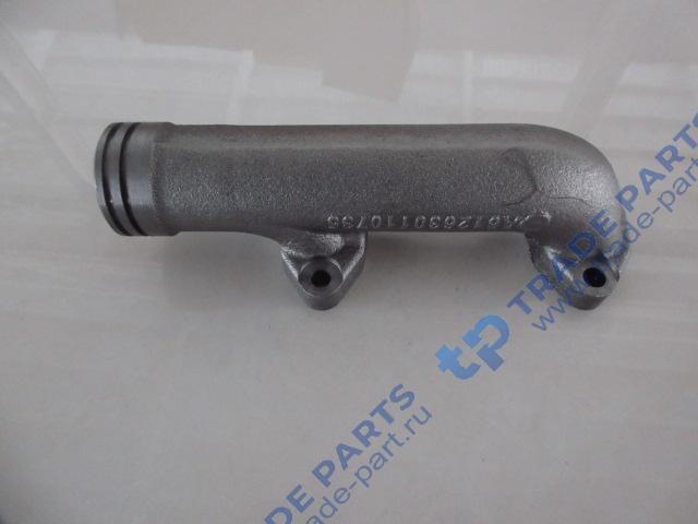 Реальная фотография коллектор выпускной wp12 (передняя и задняя части) x3000