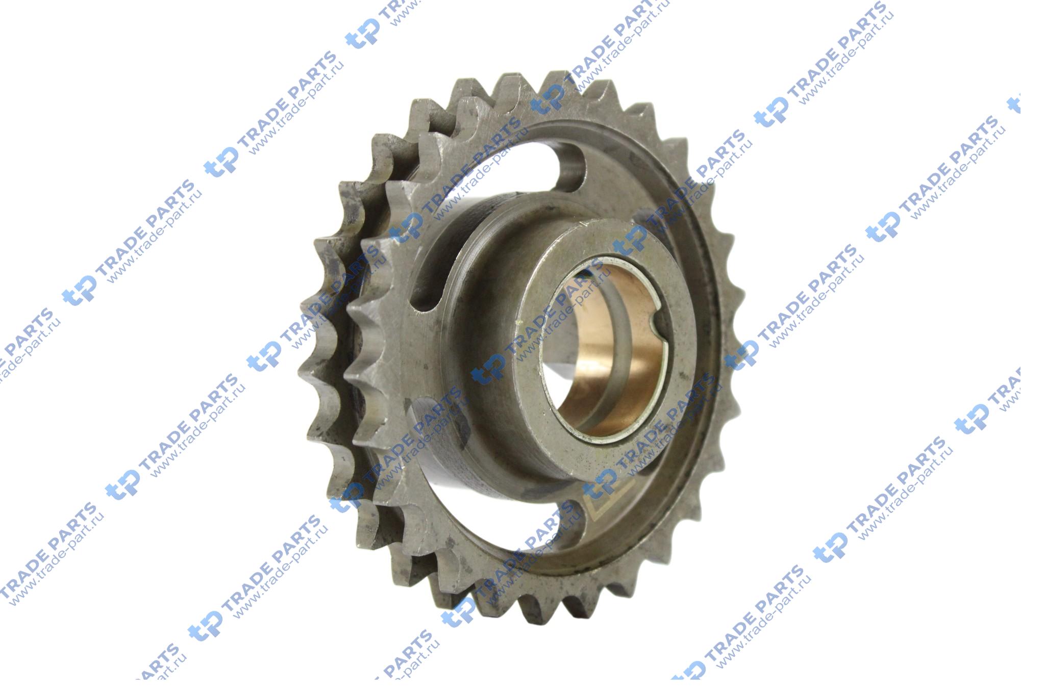 Реальная фотография звездочка грм промежуточная mercedes om611om646 (a611 050 04 05)