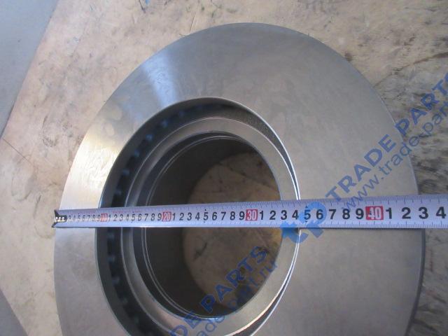 Реальная фотография диск тормозной задний shacman x6000