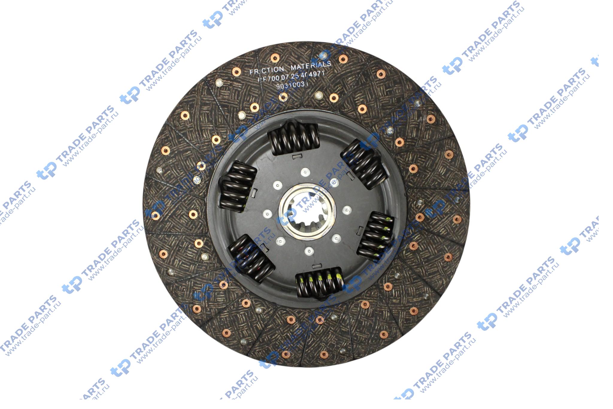 Реальная фотография диск сцепления sachs daf xf106 и iveco stralis 430gtz 2-10n