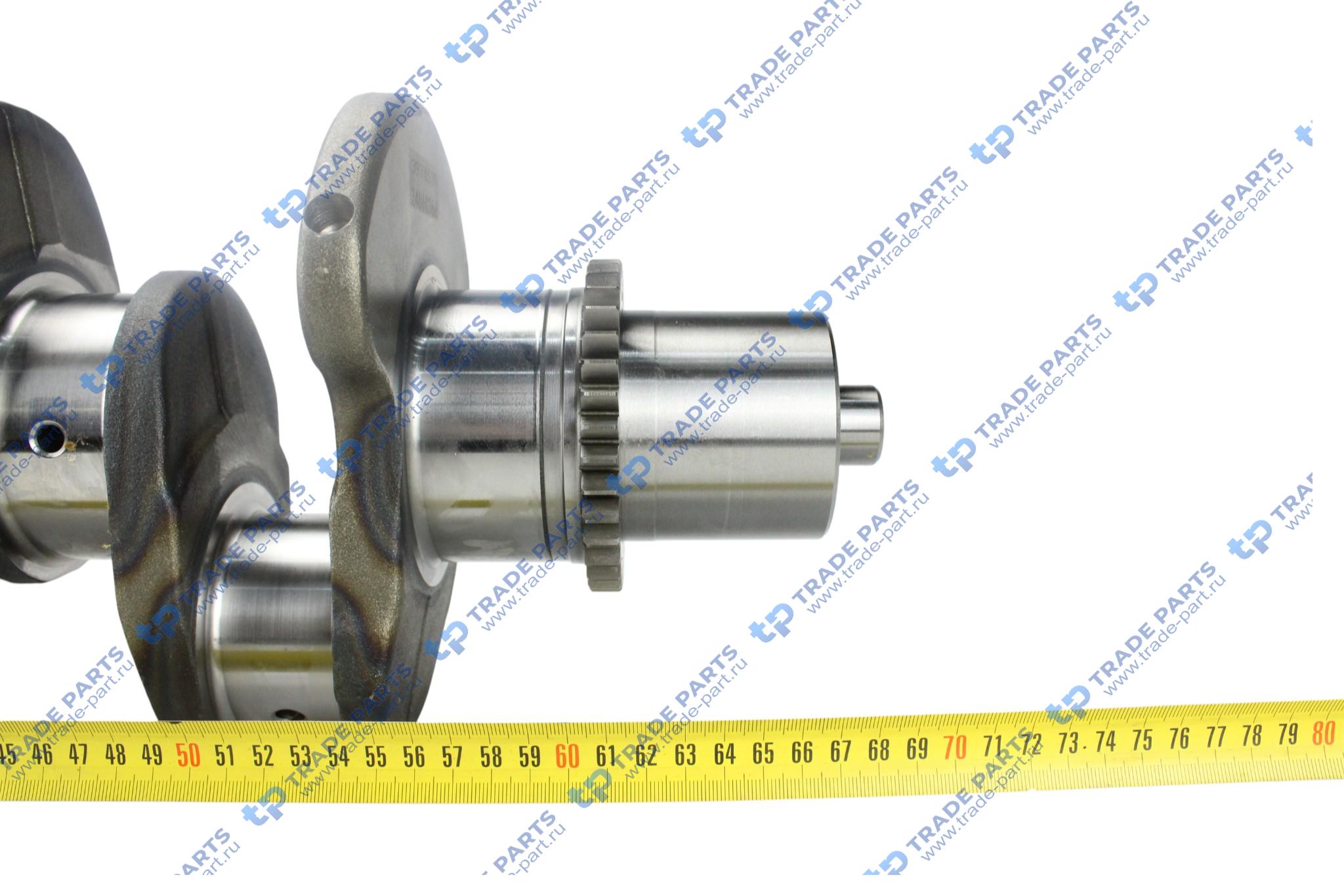 Реальная фотография вал коленчатый v=4.5 4isbe,isde185