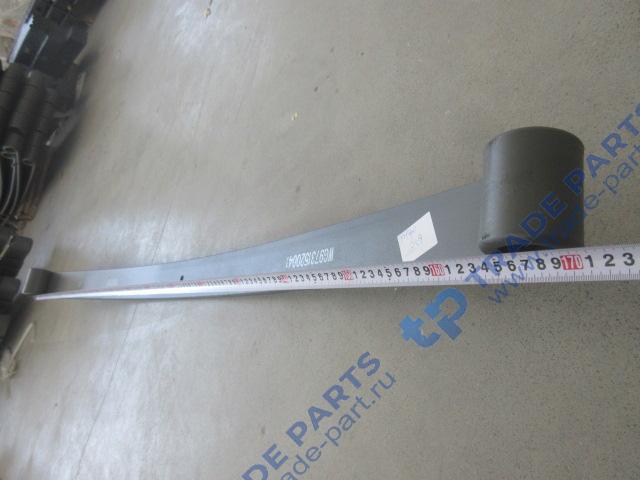 Реальная фотография лист передней рессоры №1 8х4 l=1630 16х90