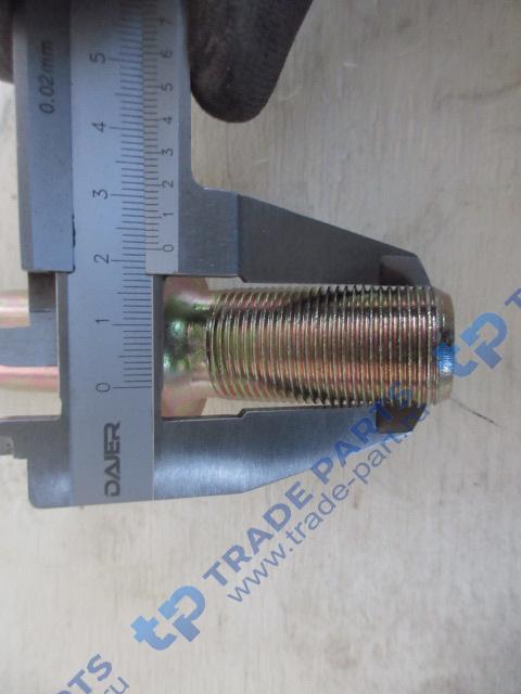 Реальная фотография шпилька колесная с гайкой м20*м22 длинна 124 мм 29070026891/29070015921 sdlg 968,975f,978 качество о