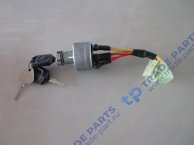 Замок зажигания в сборе с ключом SDLG 956F, 956FH, 956V, 968F, LG6210, LG6225 Качество О