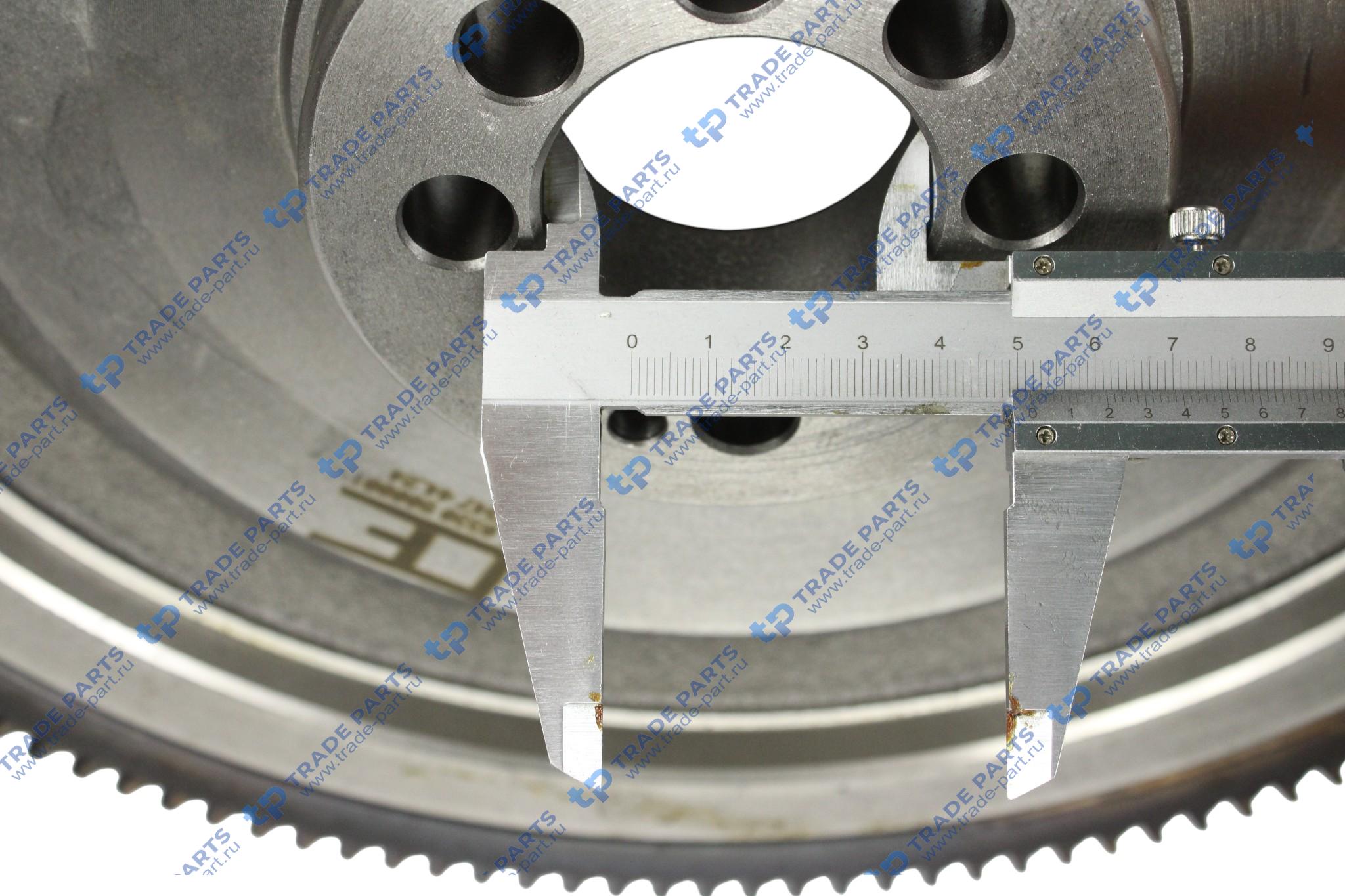 Реальная фотография маховик mb om 904/906 hla/la  ø 362 mm z133 фланец ø 98 mm