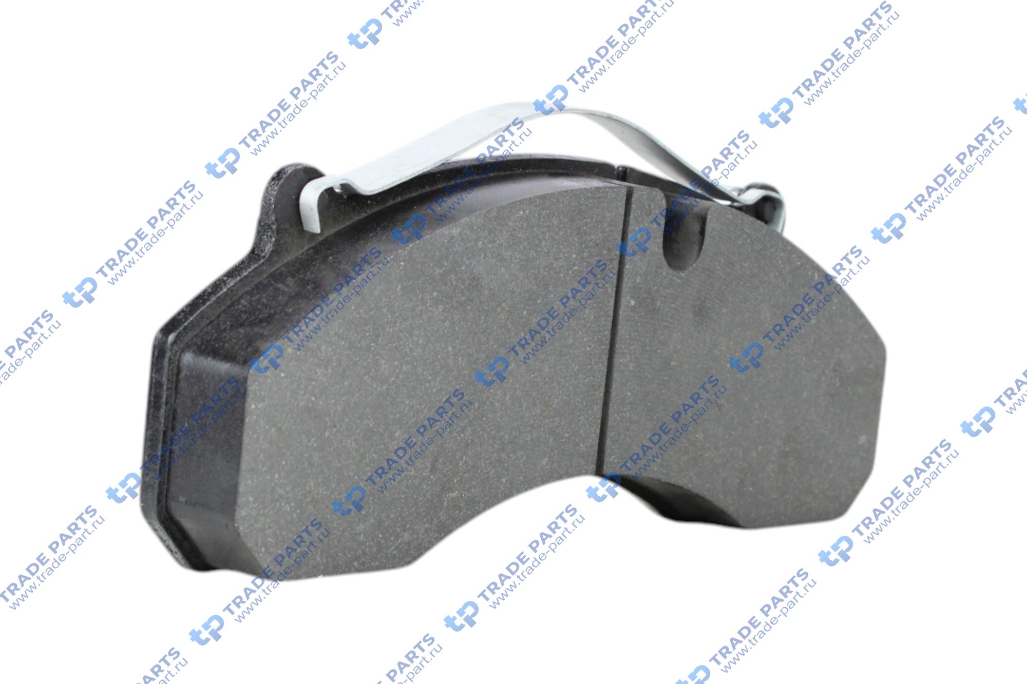 Реальная фотография колодка тормозная передняя howo a7 (дисковый тормоз) wg9100443050