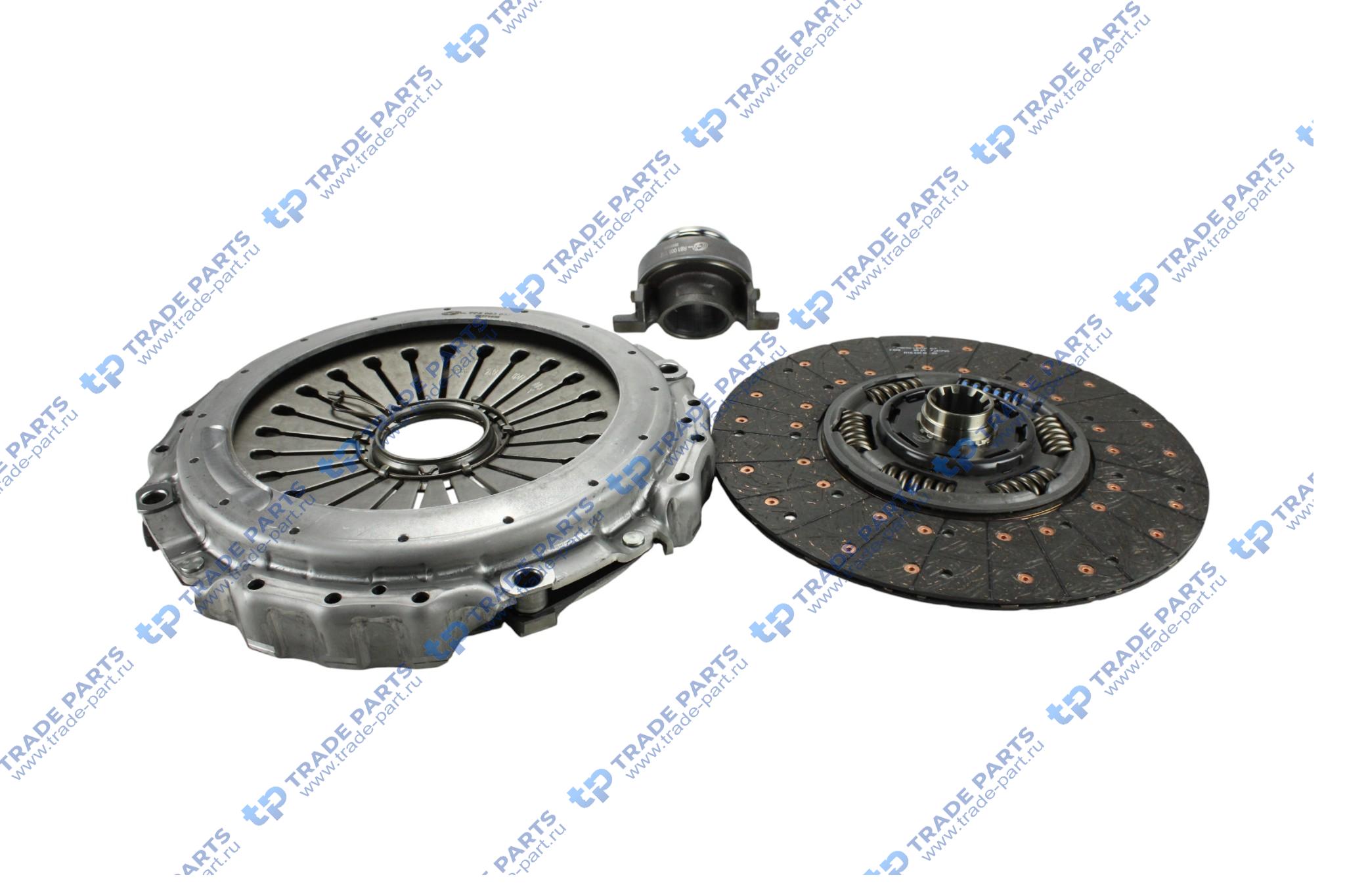 Реальная фотография комплект сцепления ford cargo fpt cursor 10,3 zf 16as2220 manuel 430mm.