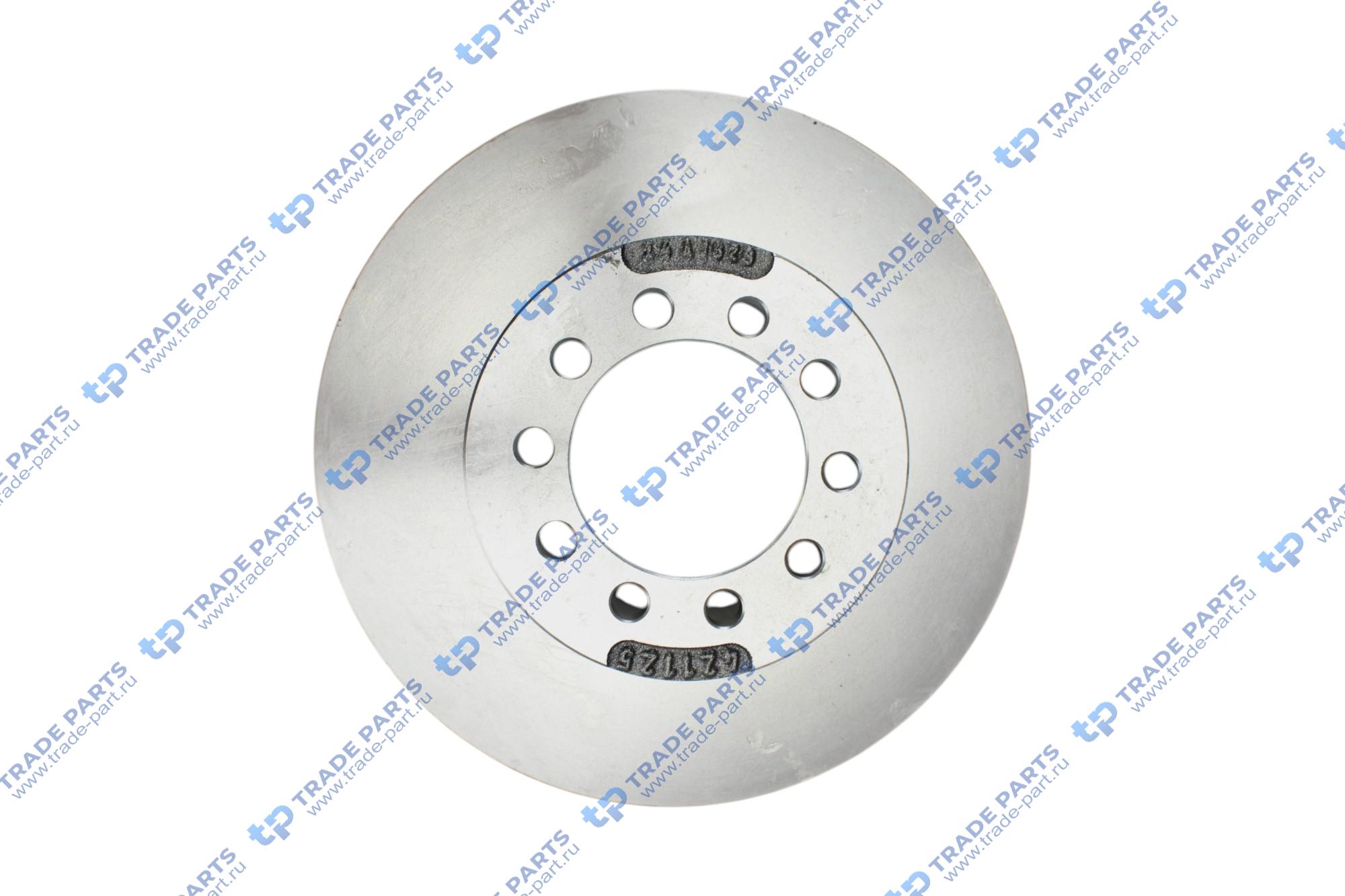 Диск тормозной 335/91.5x34/102.5 10n-120-M14 MB Atego передний пр-во ТУРЦИЯ