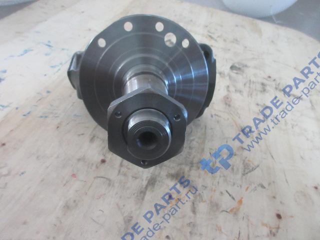 Реальная фотография кулак поворотный левый в сборе (рестайлинг) евро5 faw j6