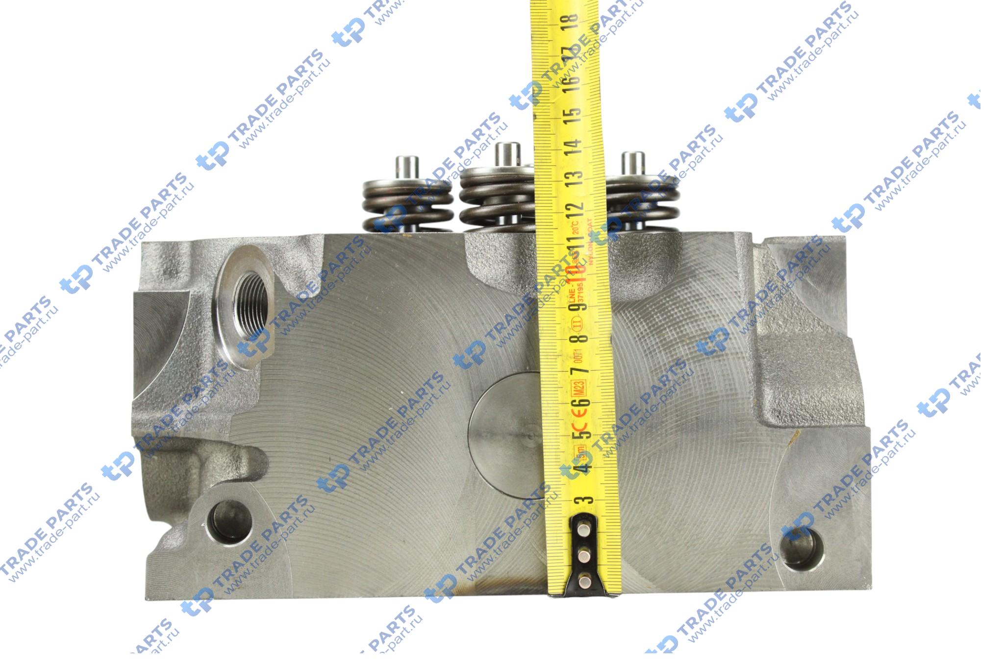 Реальная фотография головка блока цилиндров в сборе с клапанами камаз 5490, mb om457