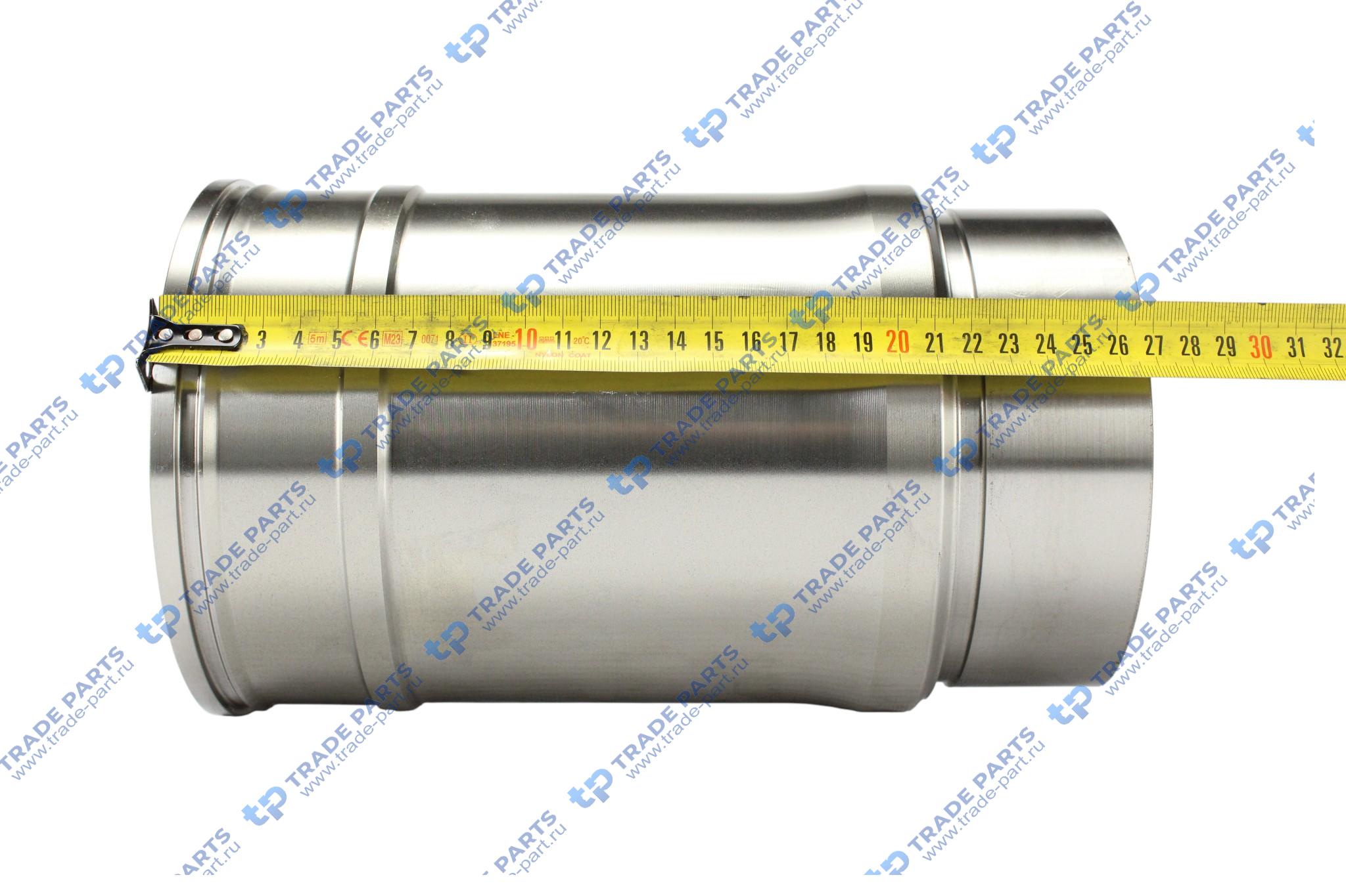 Реальная фотография гильза цилиндра a=149 c=167 l=270 h+f=11,95 (с упл. кольцами) mb om 472 la с огнеупорным кольцом