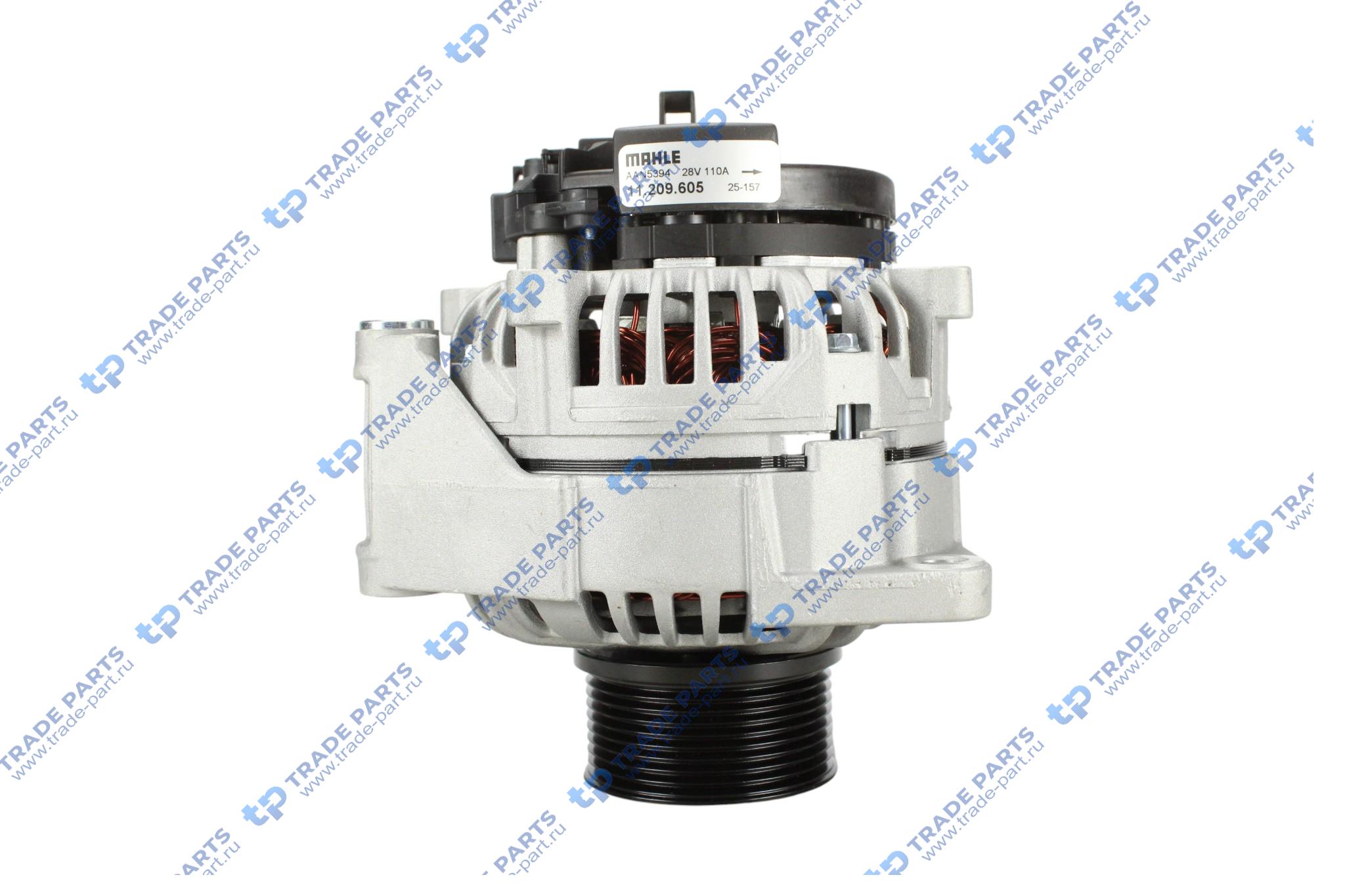 Генератор 28V/100A, Actros/Axor/Atego/Bus/KMZ 5490