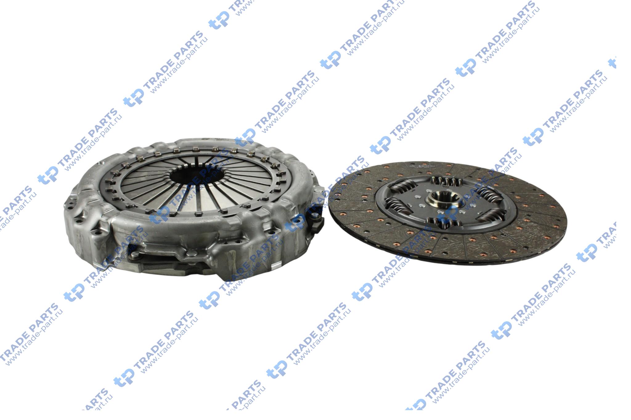 Реальная фотография комплект сцепления без выжимного d430 f max (euro 6) 500 cargo (euro 6)