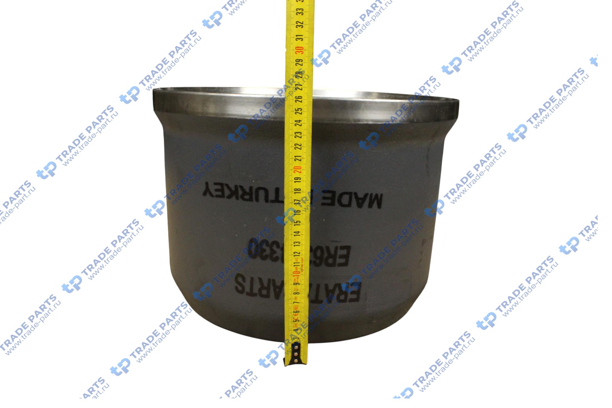 Реальная фотография барабан тормозной bpw (300х200 h260) пр-во турция