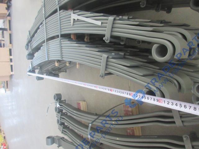 Реальная фотография рессора передняя howo 10 листов 16*90