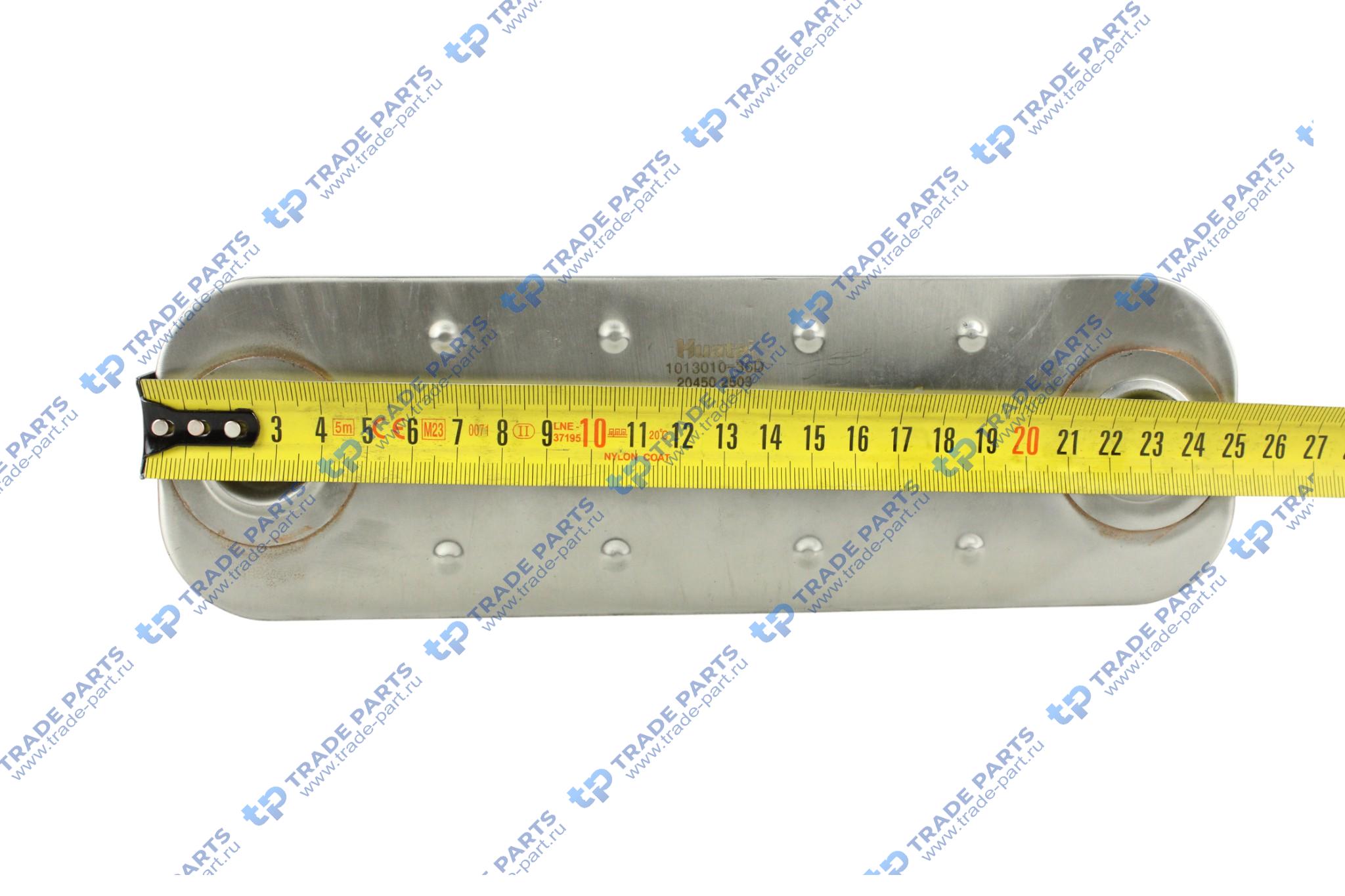 Реальная фотография радиатор масляный (маслоохладитель) ca6dl2 j5 1013010-36d huatai