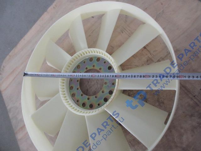 Реальная фотография крыльчатка вентилятора 10 лопастей с ободом faw 1308010-263