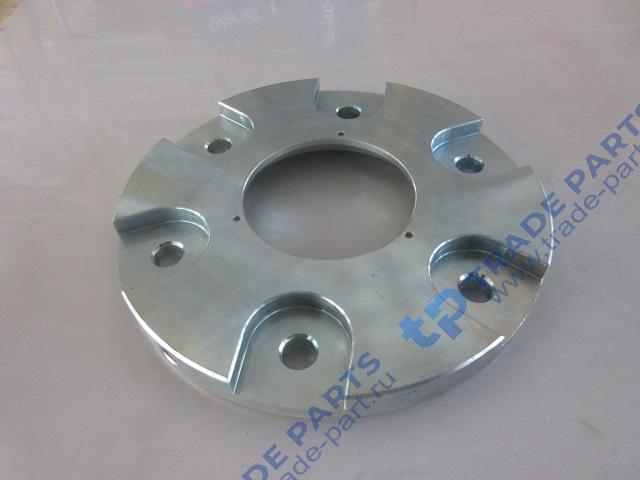 Реальная фотография фланец сочленения полурамы верхний shantui sl50w