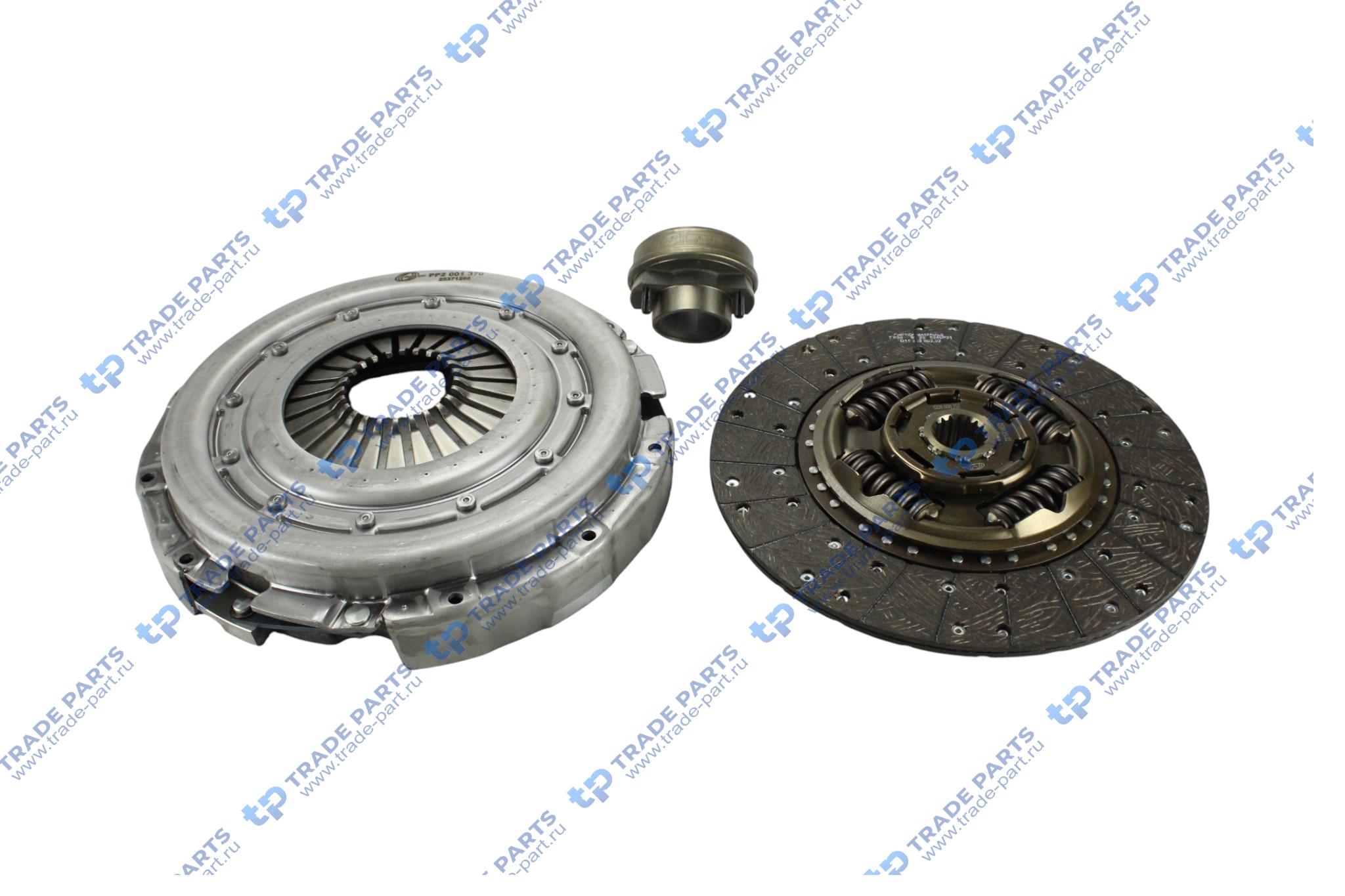 Реальная фотография комплект сцепления mb om934 g71-6, g90-6 362mm.