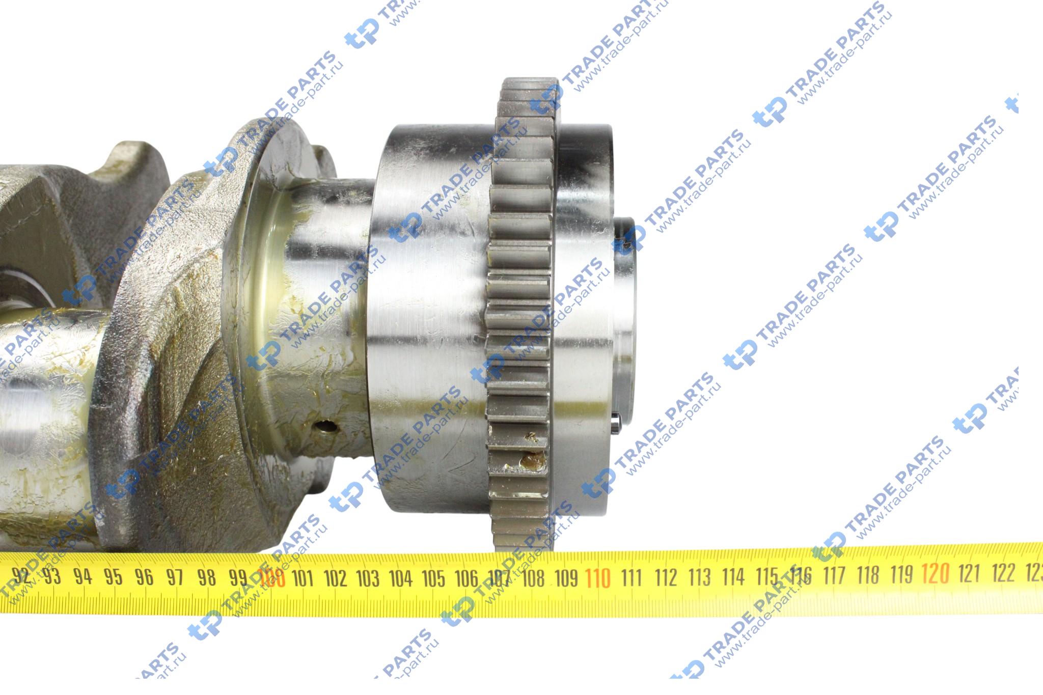 Реальная фотография коленвал в сборе 6dm-81d (ков) 1005010-81d huatai