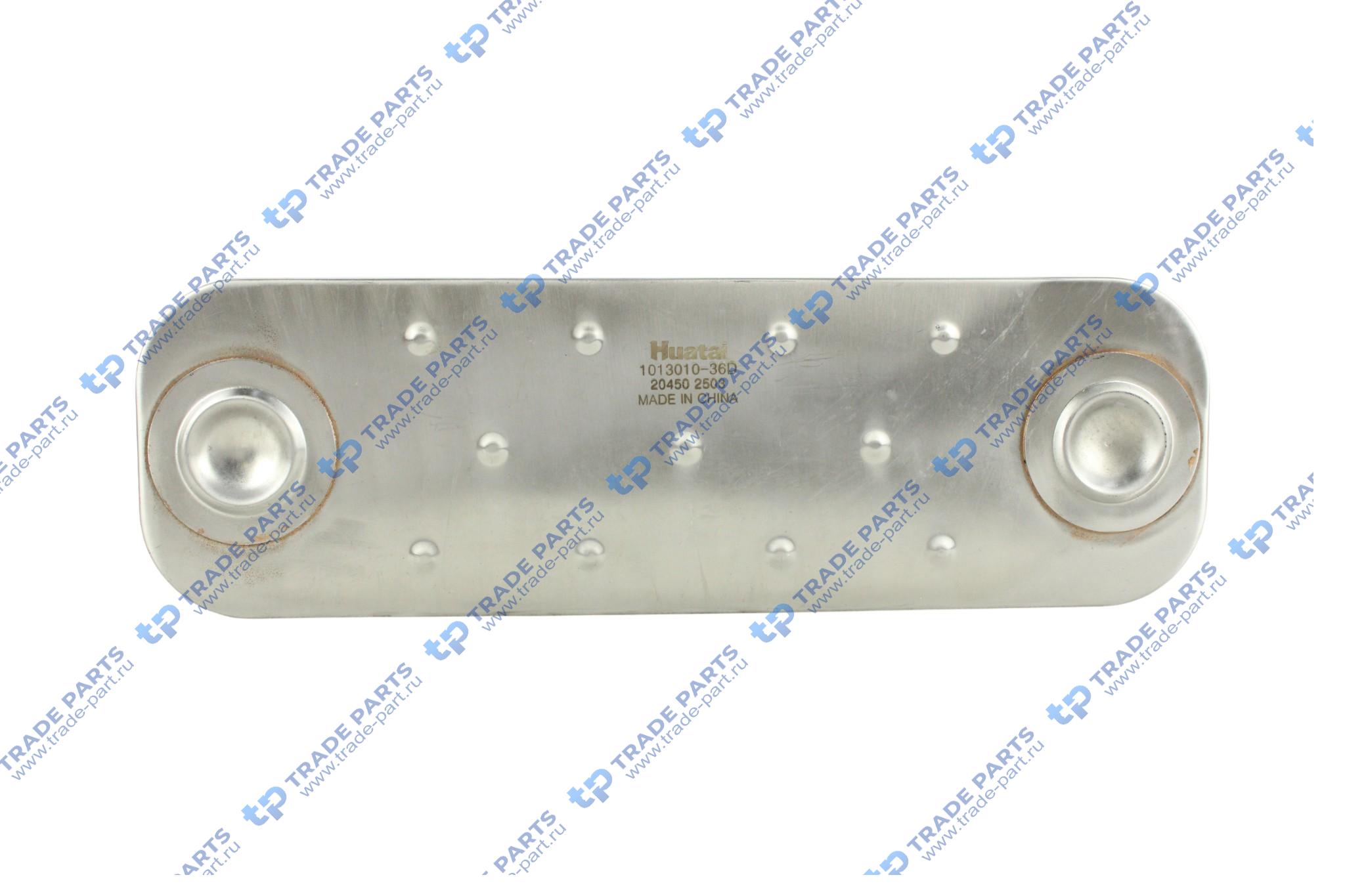 Реальная фотография радиатор масляный (маслоохладитель) ca6dl2 j5 1013010-36d huatai