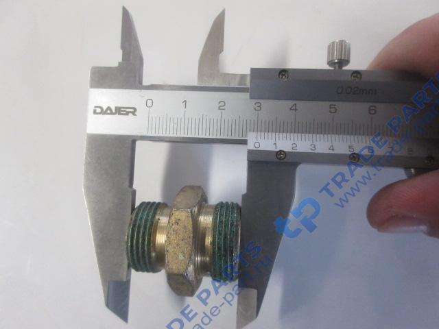 Реальная фотография штуцер прямой электромагнитного клапана абс faw качество о