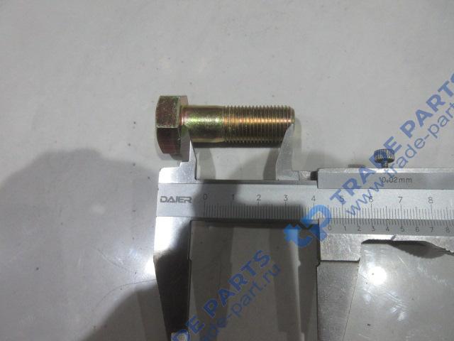 Реальная фотография болт карданного вала l=45 м16 с гайкой howo wg9000310049