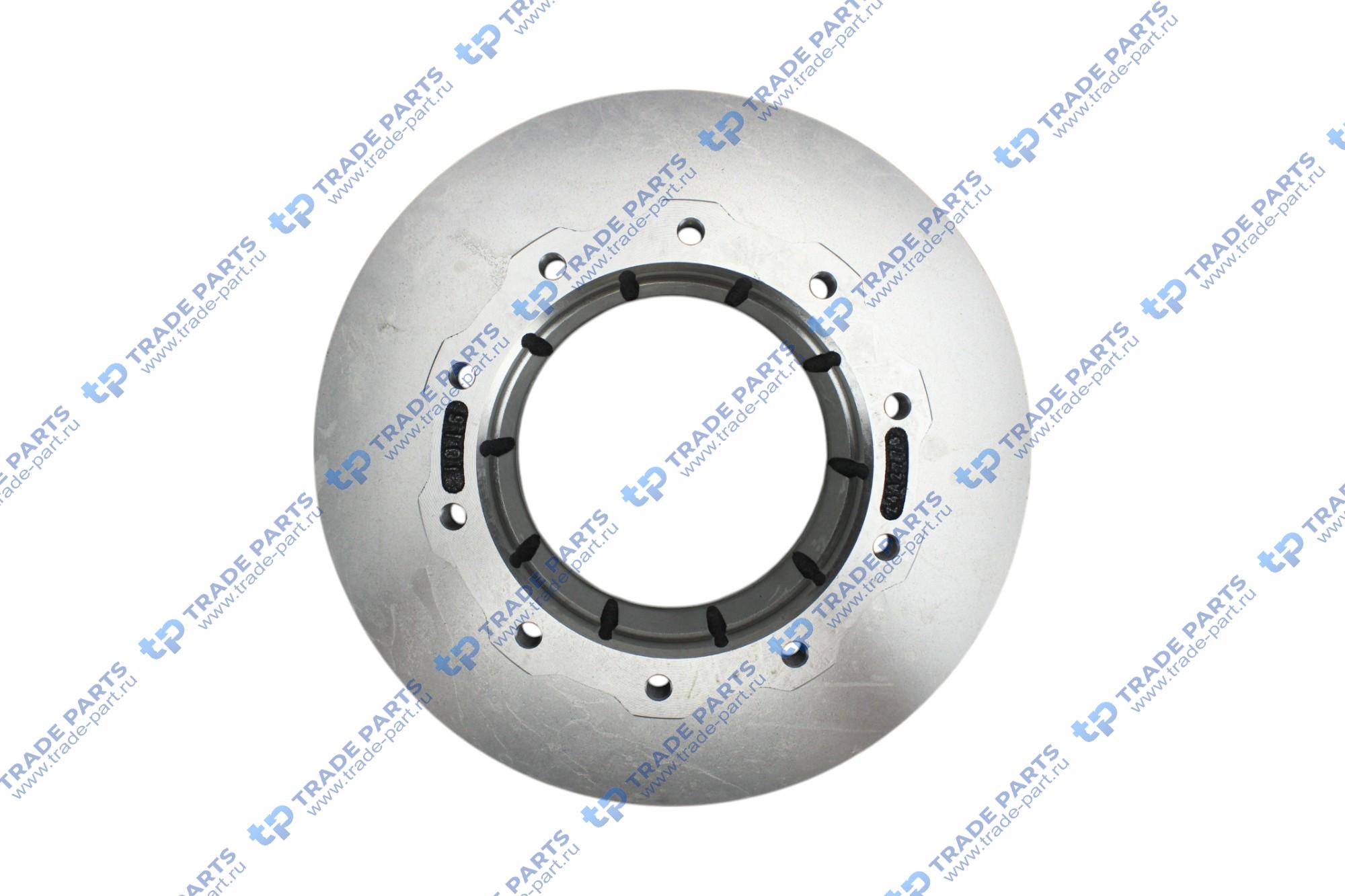 Диск тормозной 438/195x45/135 10n-235-M14x1.5 Omn MB O350/0404 пр-во ТУРЦИЯ