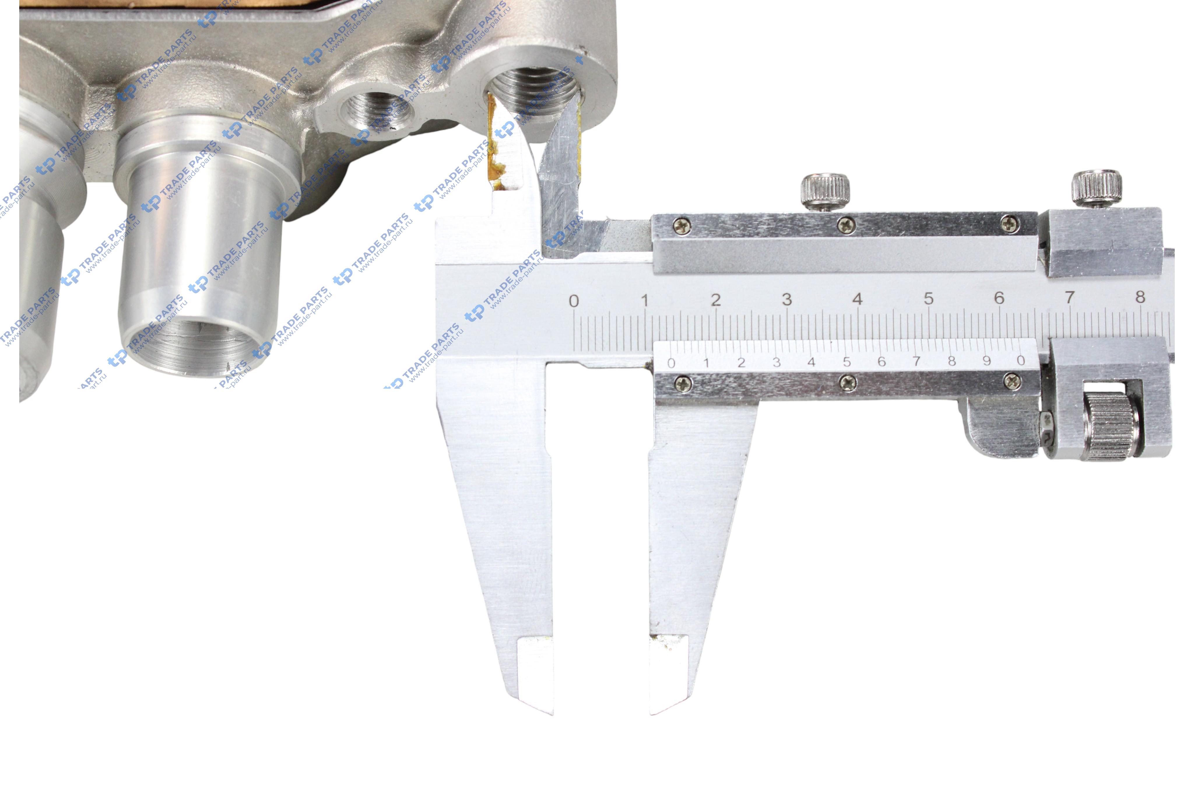 Реальная фотография головка компрессора в сборе mb om501/502 v8 euro 4/5 горизон.