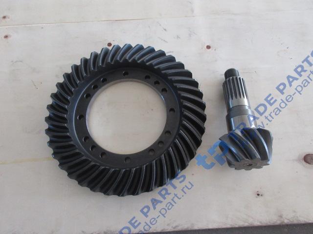 Реальная фотография гипоидная пара редуктора переднего моста liugong clg835 качество о