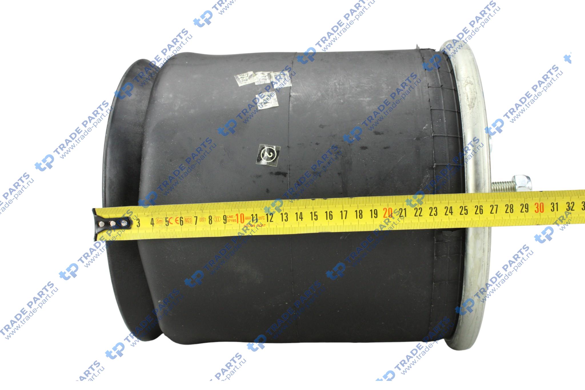 Реальная фотография рессора пневматическая со стаканом; (2 шп. возд. / 4 отв.); saf 2618v